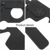 Supvox Handheld Eye Occluder Abs Black About 20X17X2cm