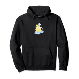 Adorable rubber duck takes a self care bubble bath Pullover Hoodie