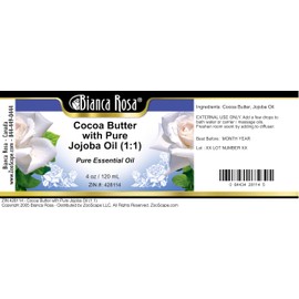 Bianca Rosa Cocoa Butter with Pure Jojoba Oil (1:1) (4 oz, ZIN: 428114) - 2 Pack