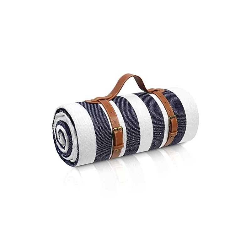 Manta de picnic extragrande de 203 x 203 cm, impermeable,
