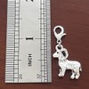 AMOBESTER Farm Animal Goat Clip on Charms for Bracelet Necklace