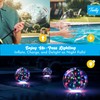 TIALLY Fairy Solar Floating Pool Lights - 14" Inflatable LED