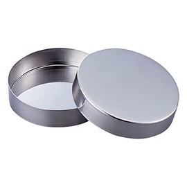 As One Stainless Steel Petri Dish Diameter 2.0 x 0.6 x 0.02 inches (50 x 15 x 0.6 mm) / 2-129-01