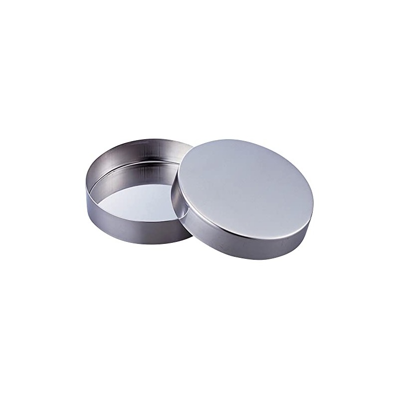 As One Stainless Steel Petri Dish Diameter 2.0 x 0.6