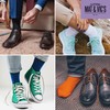 Mat and Vic's Mens Socks (5 Pair Pack) Cotton Classic