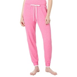 PJ Salvage Women's Loungewear Vintage Remix Banded Pant, Hot Pink, XL