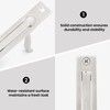 1 Pack Pocket Door Edge Pull, Stainless Steel Modern Pocket