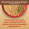 Royal Basmati Brown Rice with Quinoa and Garlic - Ready