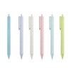 VideMundi BallPoint Pens, Eco-Friendly Wheat Straw Cute Macaron Retractable Ballpoint