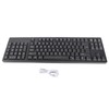 Left Handed Keyboard Ergonomic Full Size Dual USB Interface 109