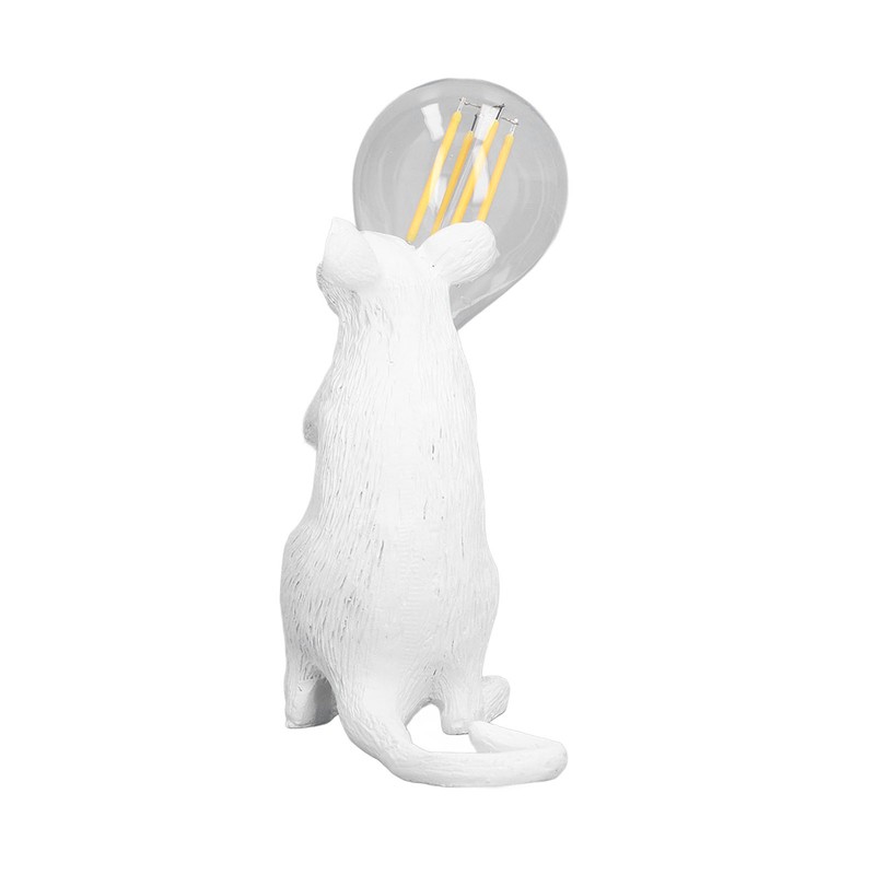 Modern Resin Mouse Lamp E12 Creative Desktop Decoration Animal Lamp