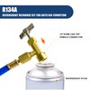 BACOENG R134a Refrigerant Recharge Kit, AC AUTO R134a/R-12/R-22 Freon Refrigerant