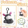 Jnnzzggu 30 PCS Mini Plush Toys,Cute Stuffed Animals Plush Keychain