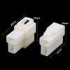 X AUTOHAUX 20 Sets 6.3mm 2 Pin Car Automotive Electrical
