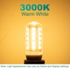 DiCUNO G9 LED Bulb, 3000K Warm White, G9 LED Light