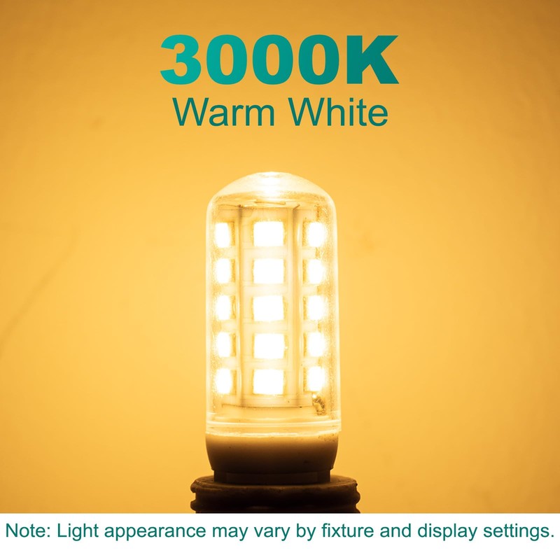 DiCUNO G9 LED Bulb, 3000K Warm White, G9 LED Light