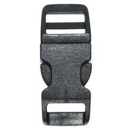 Paracord Planet Brand Contoured Side Release Black Buckle – Multiple Size and Quantity (1/2 Inch, 10 Pack)