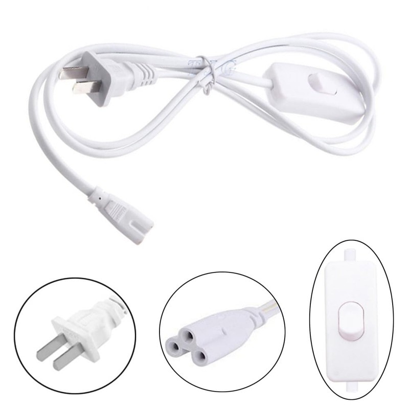 T5 T8 LED Tube Power Extension Cable with On/Off Switch,LED