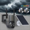Eseecloud 4mp Outdoor Solar PTZ Camera Home Ptz Cctv Ip