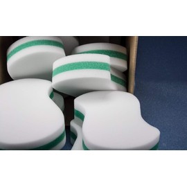 Super S Detail Melamine Foam Eraser Sponges (12pk) Made in The USA - for Boats, Wall, Tile, Flooring