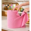 KitchLife Microfiber Cleaning Cloth Roll, 100 Pack - Tear-Away Microfiber
