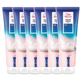 Wella Professionals Color Fresh Mask Blue 150 ml Pack of 6