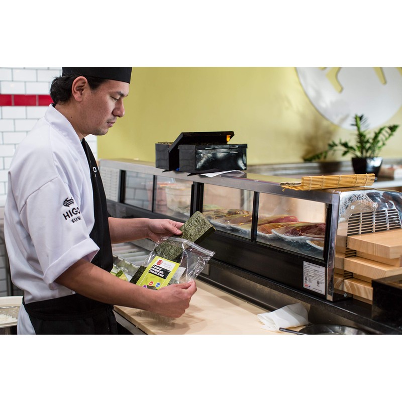 Little Jasmine Roasted Seaweed, USDA Organic Certified, Premium Grade, 100