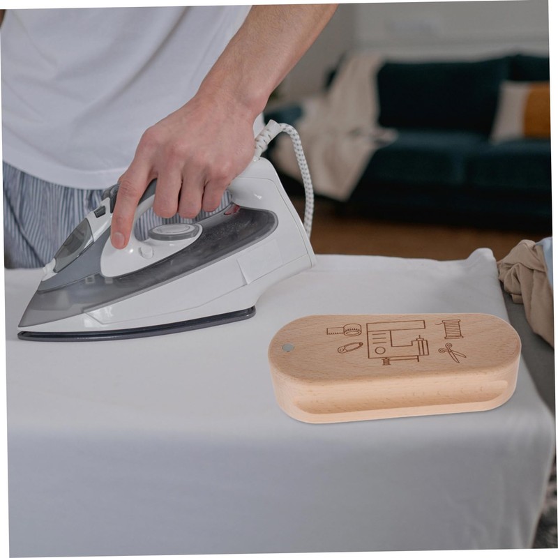 Operitacx Wood Tailors Clapper For Quilting Ironing Hand Held Sewing