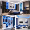 iNextStation 12V LED Strip Light Blue, 16.4ft/5M SMD5050 LED Strip