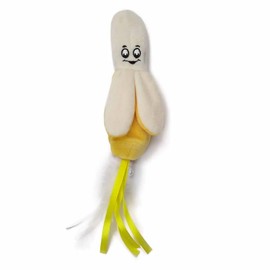 Food Junkeez Catnip Filled Cat Toys Unique Textures Feathers Choose Character or Set (Banana)