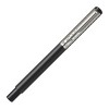 Parker Vector Rollerball Pen, Black SS Chiseled Roller Ball Blue
