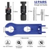 URAQT 16 Pairs Solar Plug Set, Solar Panel Plug IP67