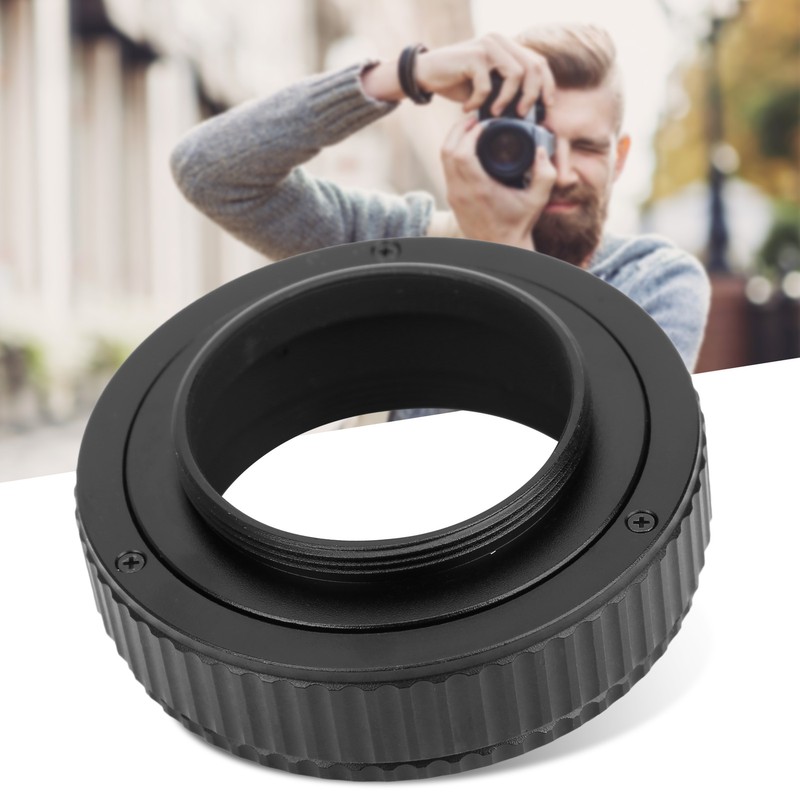 NEWYI M42‑M39 17‑31mm Camera Adjustable Focusing Helicoid Adapter Macro Extension