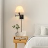 TRLIFE Wall Sconce Plug in, Dimmable Wall Sconces Set of