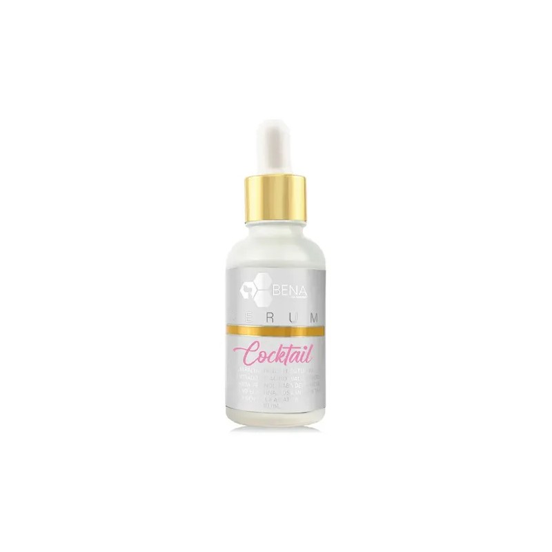 Serum Cocktail Facial Nocturno Bena Belleza Natural 30ml Con Ácido