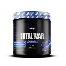 Redcon1 Total War - Preentrenamiento, 30 porciones (Frambuesa Azul)                                                                                   