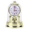 European Retro Style Living Room Clock Antique Silent Table Clock