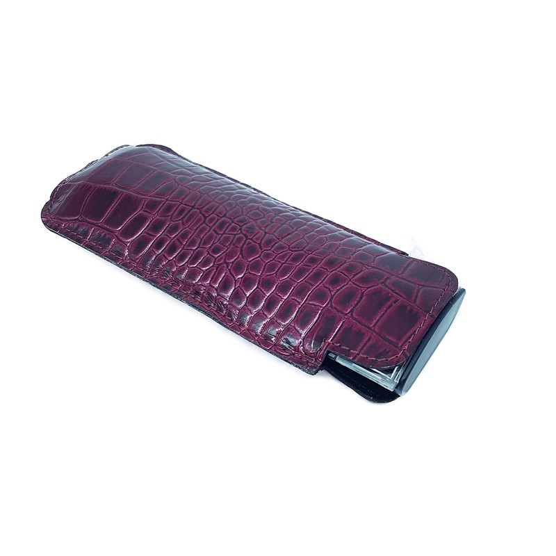 CINIBOX 7 in ONE DE LUXE, red croc