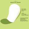 Pee Safe Biodegradable Sanitary Pads - Regular (Pack of 10)