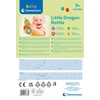 Baby Clementoni - Little Dragon Rattle, Toy for Children 3