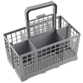 Cenipar Dishwasher Cutlery Basket(9.6" x 5"x 4.8") Universal Silverware Basket Compatible with G-E Whirl-pool Sam-sung BOSCH, May-tag Kitchen-Aid Ken-more Dishwasher