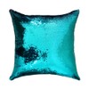 San Tungus 16"x16" Teal and Lotus Pink Reversible Sequins Mermaid