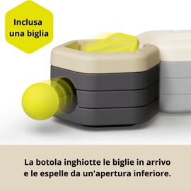 Ravensburger - GraviTrax Junior Element My Trap: Ingoia e rilascia biglie, Accessorio pista biglie 3 pezzi, Gioco STEM 3+ anni, Non giocabile da solo, Compatibile con tutti i GraviTrax