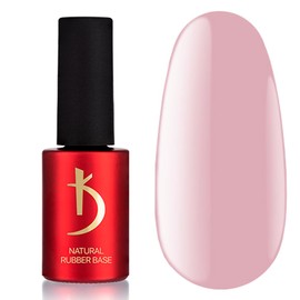 kodi professional Natural Rubber Base Camouflage French Color, Gel Nail Polish Coat (Base Pink, 7ml.)