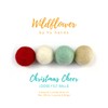 Wildflower by hu hands Christmas Cheer 100% Wool Felt Balls