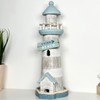 Wooden Lighthouse Ornament Nautical Beach Sign Seaside Bathroom Decoration Gift