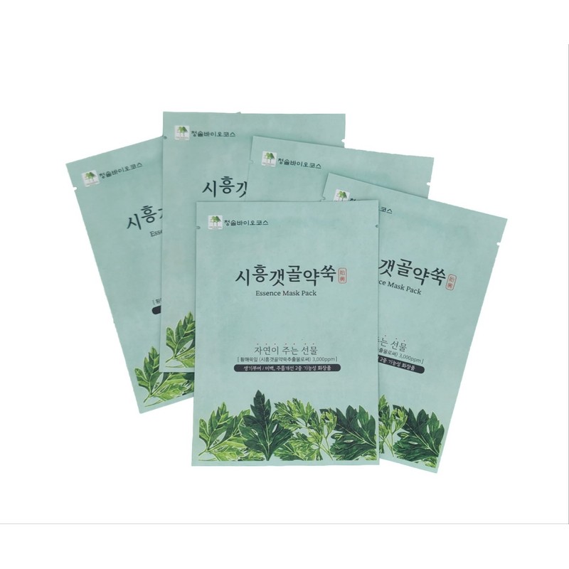 Cheongsol Biocos Siheung Gaetgol Mugwort Mask Pack 10 sheets /
