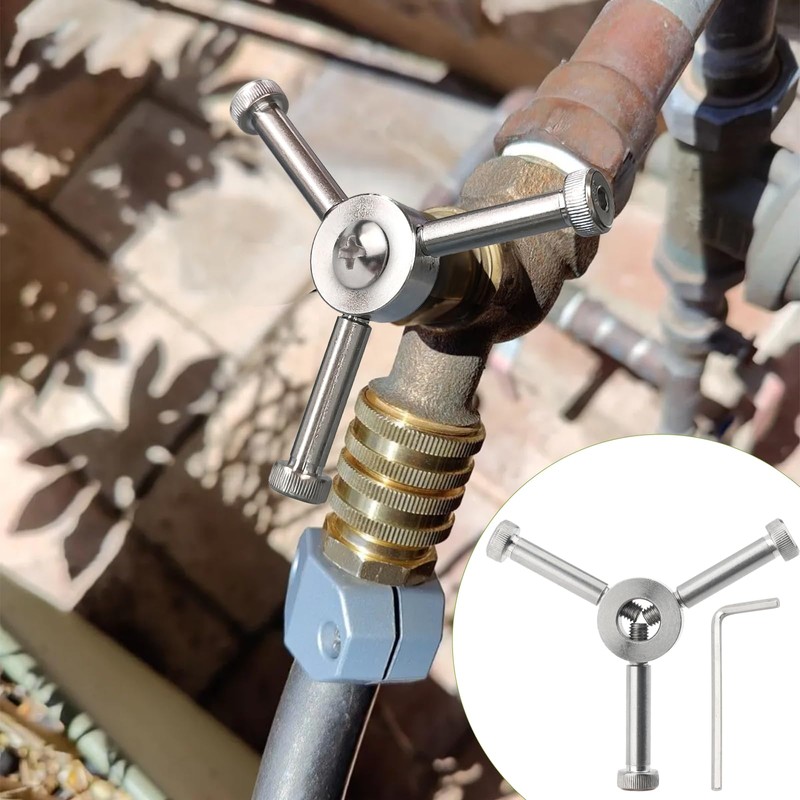 Adjustable Universal Outdoor Spigot Handle for Garden Faucet, Hose Bib