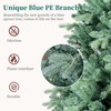 5FT Blue Spruce Artificial Christmas Tree - 1200 PE&PVC Tips