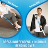Milifox 35" Long Shoe Horn for Seniors, Dressing Stick, Long
